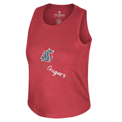 Colosseum Washington State Womens Faux Cami Tank