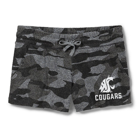 Ladies WSU Cougar's Camo Shorts