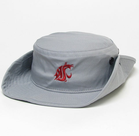 Light Grey Cougars Logo Bucket Hat