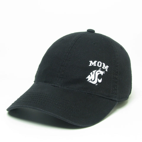 League Black Adjustable Cougar Mom Hat
