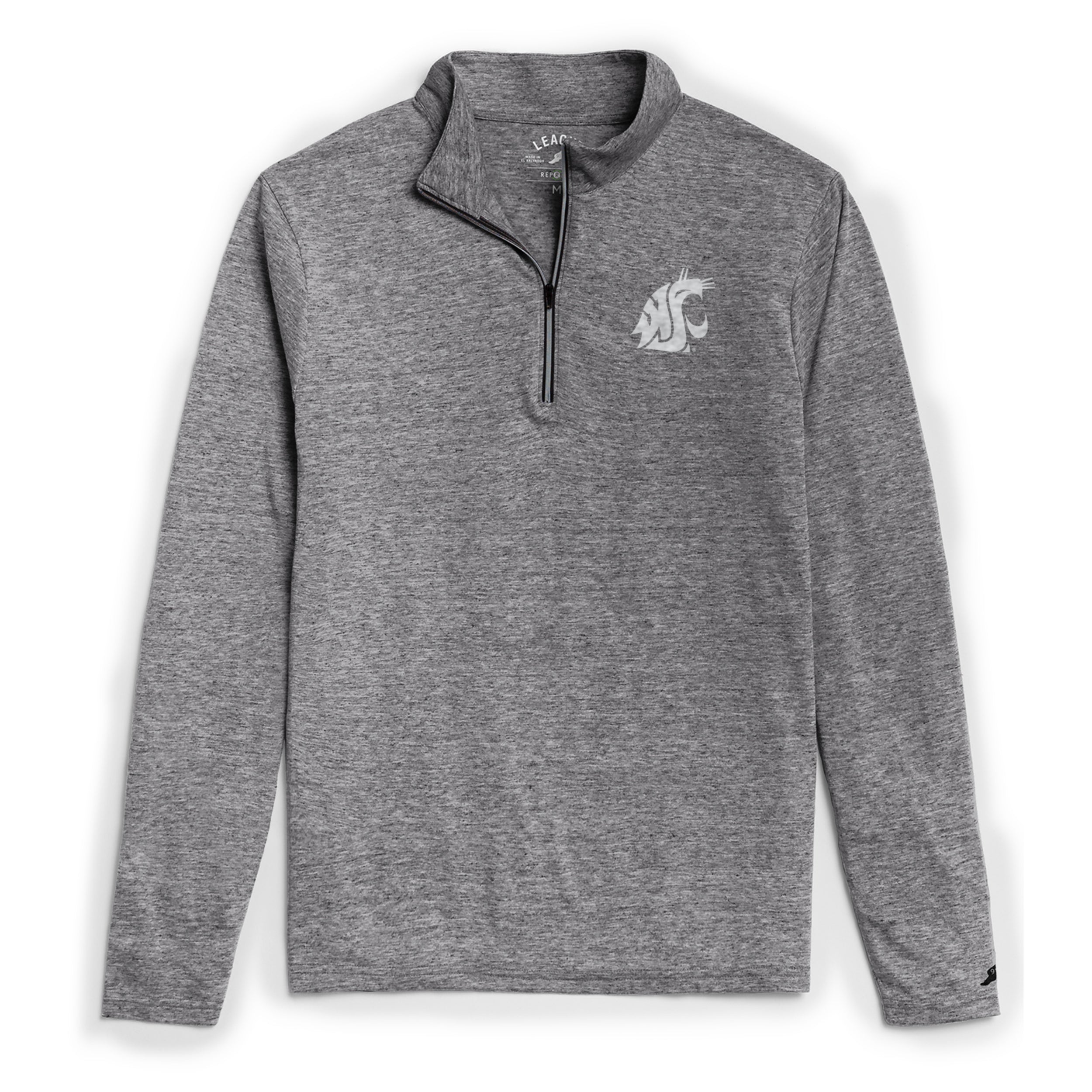 League WSU Grey 1/4 zip – Cougarwear