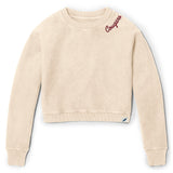 League Cougars Script Cropped Pullover Thermal