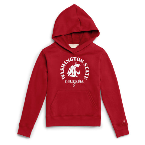 League Youth Crimson Washington State Hoodie