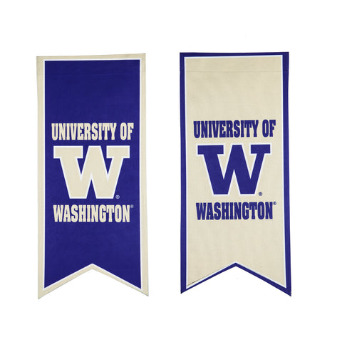 University Of Washington Double Sided Banner Flag