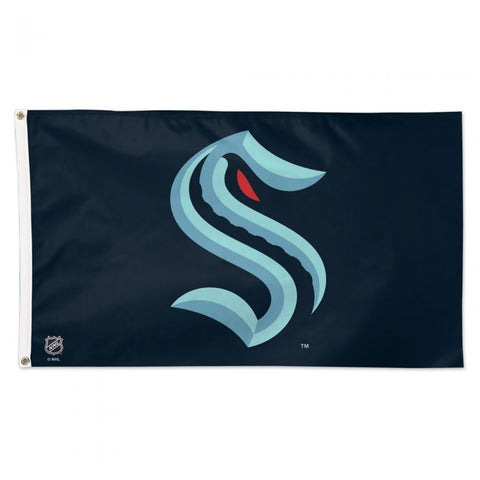 SEATTLE KRAKEN FLAG - DELUXE 3' X 5'