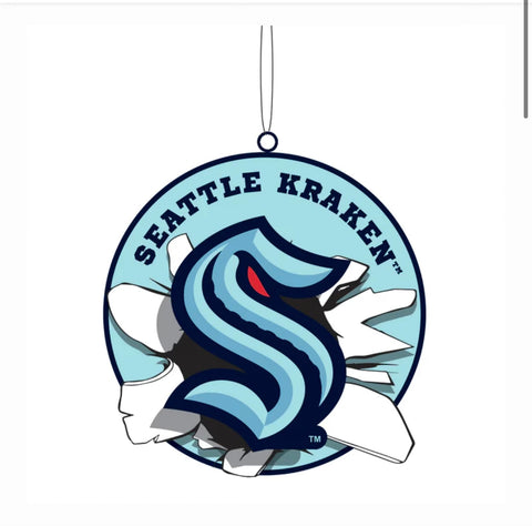 Seattle Kraken Bobble Ornament