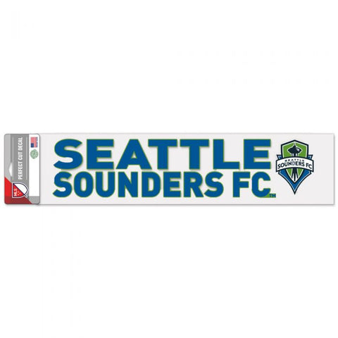 SEATTLE SOUNDERS PERFECT CUT DECALS 4" X 17"