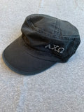 Alpha Chi Omega Black Bling Hat