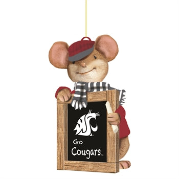 WSU Mouse Ornament