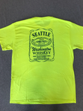 Neon Yellow Seattle Whiskey T-Shirt