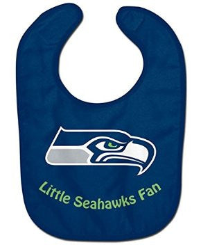 Little Seahawks Fan Mesh Baby Bib