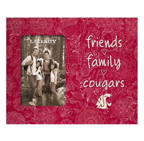 Friends, Family Cougars Picture Frame