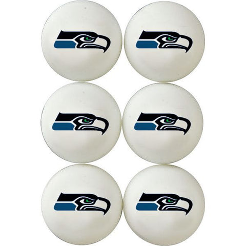 SEAHAWKS PACK OF 6 PING PONG BALLS