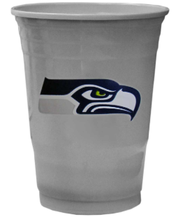Seattle Seahawks 18 oz Plastic Solo Cups