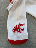 UFootwear White Ankle Socks With Coug