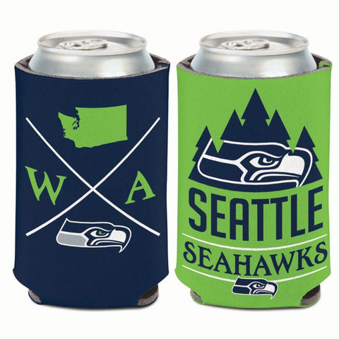 Seattle Seahawks Hipster Can Cooler 12 oz.