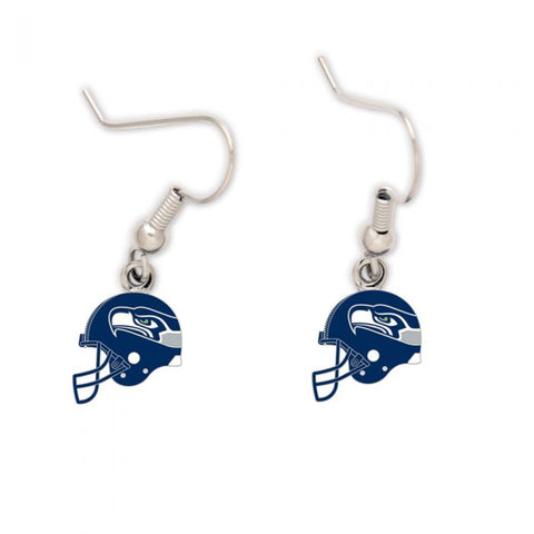 Seattle Seahawks Football Helmet Earrings