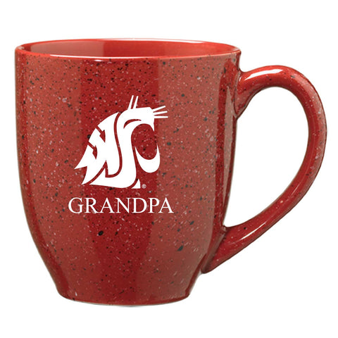 Crimson Speckle Grandpa Coffee Mug