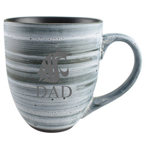 Dad Gray Ceramic Cougar Coffee Mug