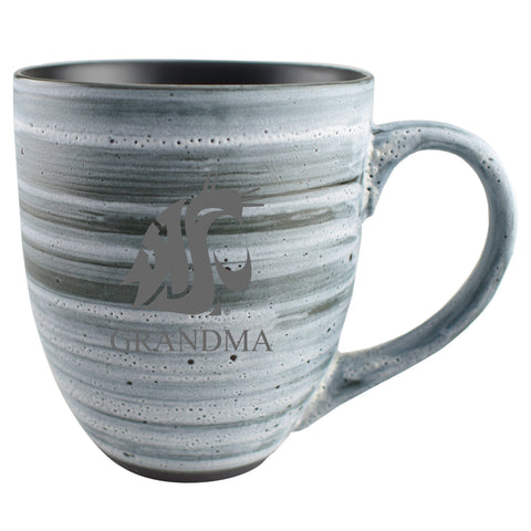 Grandma Gray Ceramic Cougar Coffee Mug