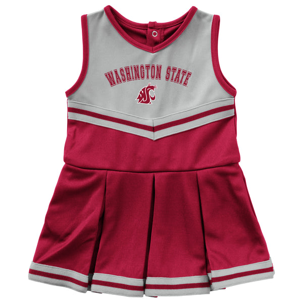 Crimson and Gray Infant Cheerleader Outfit Cougarwear