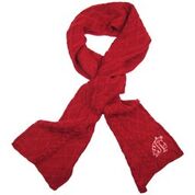 Crimson WSU Cougars Knit Scarf