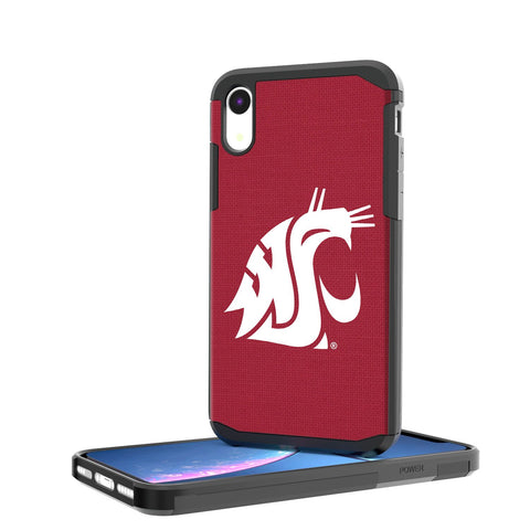 WSU Cougars Crimson iPhone X/XS/XR Bumper Case