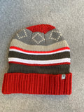 Crimson, Gray, & Brown WSU Cougars Knit Beanie
