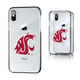 WSU Cougar's Clear iPhone Case