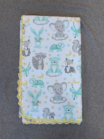 Handmade Reversible Baby Blanket
