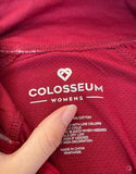 Colosseum Ladies Light Weight Crimson 1/4 Zip Up