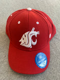 WSU Crimson Top of the World Fitted Hat