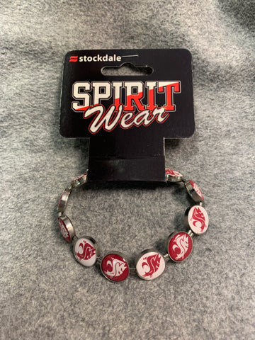 WSU Spiritwear Stretchy Bracelet