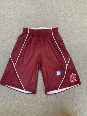 Youth Embroidered Double Lined Reversible Basketball Shorts