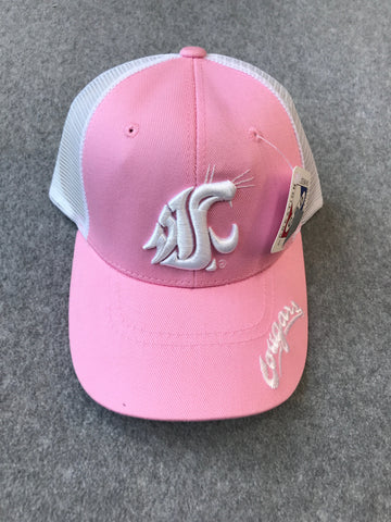 Women's Pink WSU Adjustable Hat