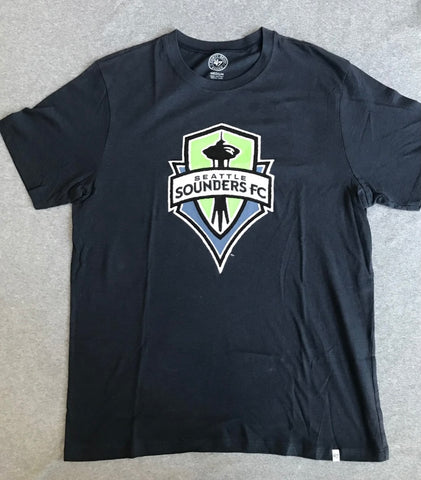 Men's Black Short Sleeve Seattle Sounders T-shirt Size Medium