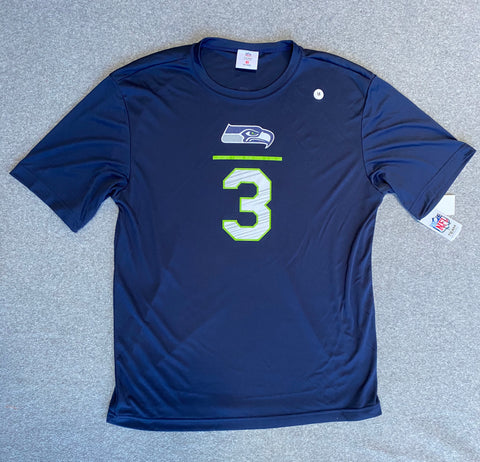 Navy Men's Seattle Seahawks Football Jersey T-Shirt Size Medium