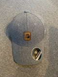 Gray Adjustable Oregon Ducks Hat