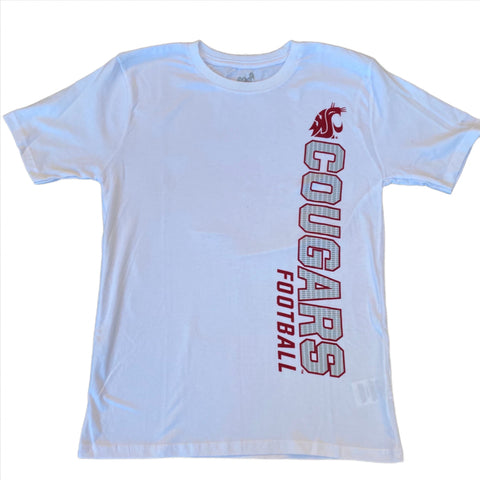 Youth White WSU Football T-Shirt