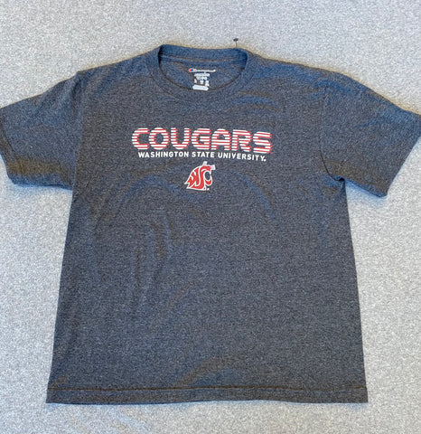 Youth Grey Washington State University Cougars T-shirt