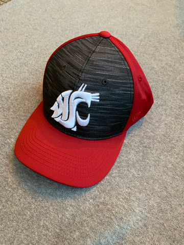 Crimson & Black Washington State Cougars One Fit Hat