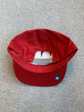 Youth Crimson & Grey Flat Bill Adjustable Hat