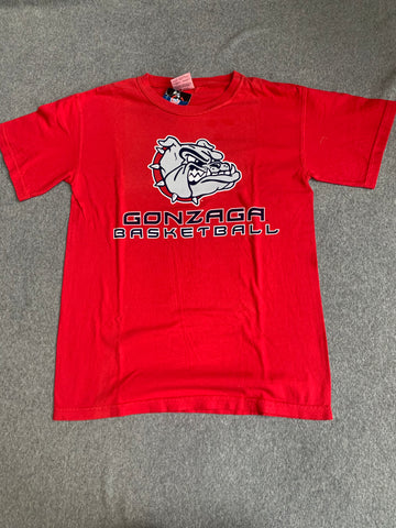 Men's Red Gonzaga Basketball T-Shirt