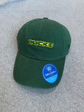 Women's Green Ducks Hat W/Gems