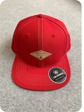 Crimson Washington State University Flatbill Diamond Hat