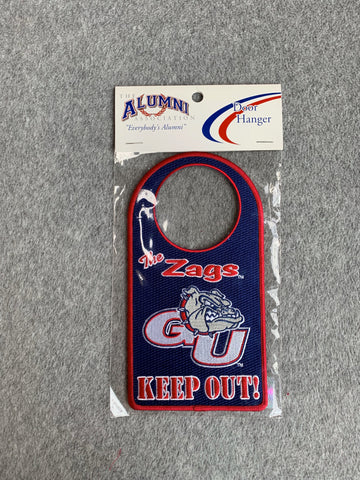 Gonzaga University "Keep Out" Door Hanger