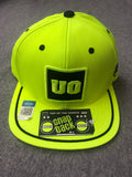 Neon Yellow Oregon Ducks Flat-Bill Hat