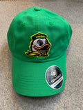 Bright Green Oregon Adjustable Hat With Duck Logo