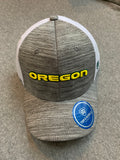 Gray & Yellow Oregon Ducks Trucker Hat