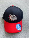 Navy Blue Gonzaga Hat With Red Bill & Team Logo